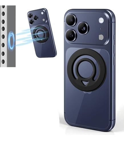 PGYTECH Retrova Grip Kit for iPhone 16 Pro Max, Graphite Black